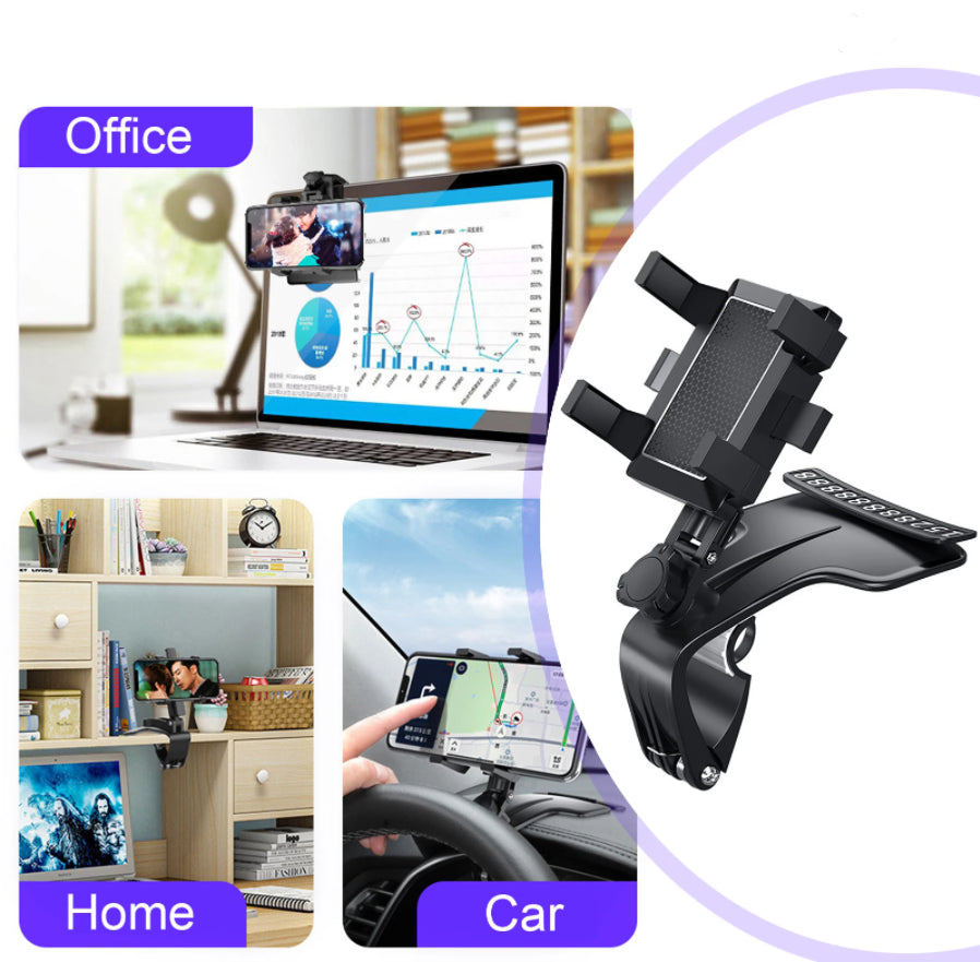 Car Mobile Phone Holder Rotating Universal Multifunctional