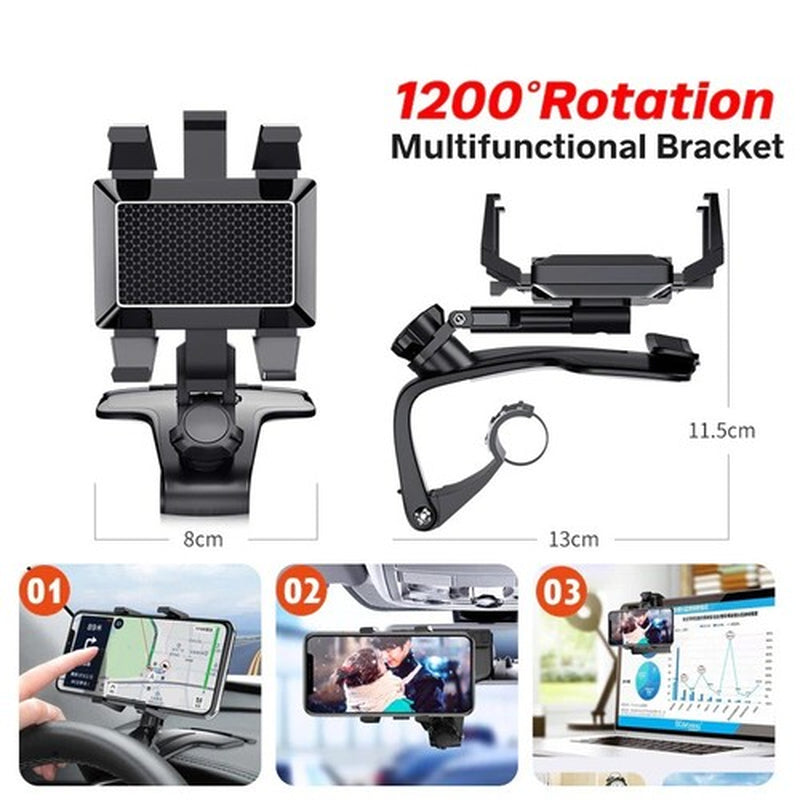 Car Mobile Phone Holder Rotating Universal Multifunctional