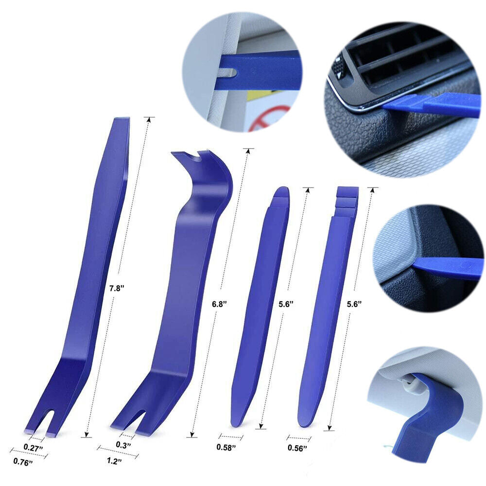 7Pcs Automotive Car Door Fastener Pin Removal Tools Puller Install Repair Clips