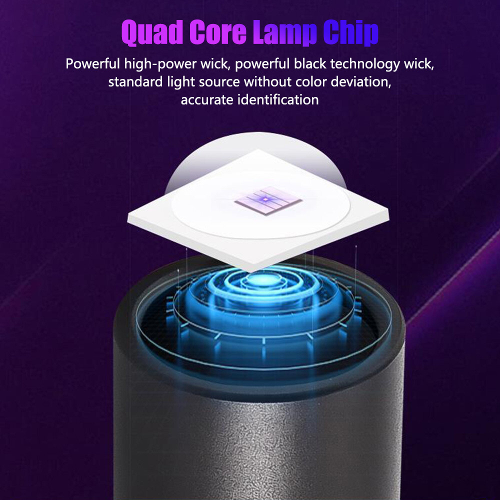 UV LED Flashlight Blacklight 365Nm LED Torch