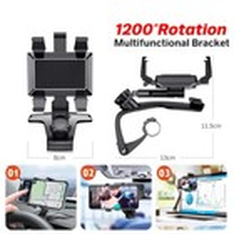 Car Mobile Phone Holder Rotating Universal Multifunctional