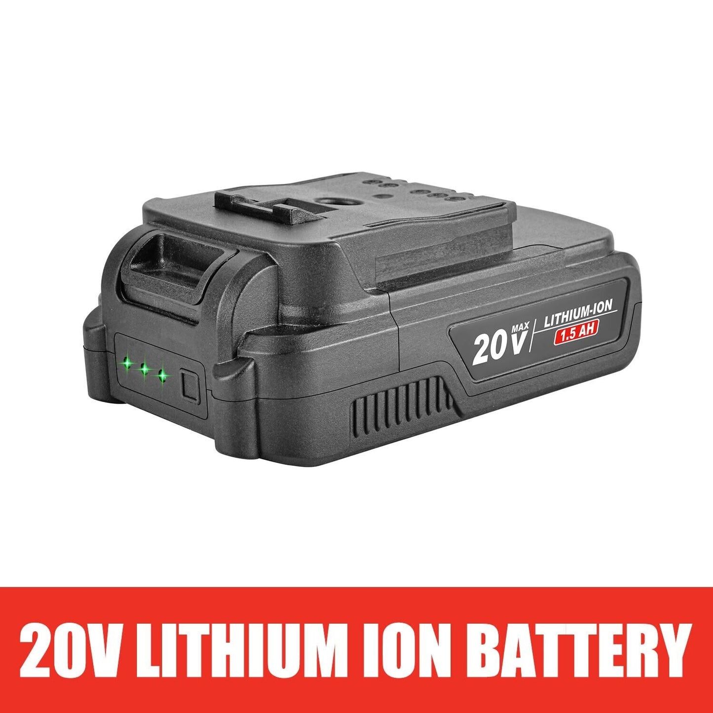 Air Compressor Car Tyre Inflator Digital Pressure Gauge LED Light Cordless 20V