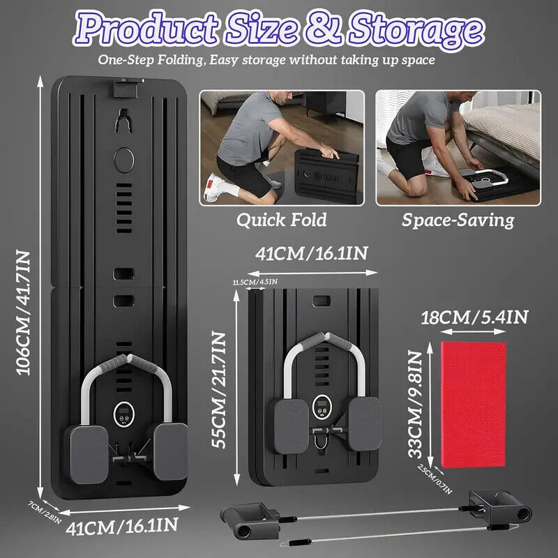 Multifunctional Ab Roller Board Fitness Pilates Slide Abdominal Strength Gym