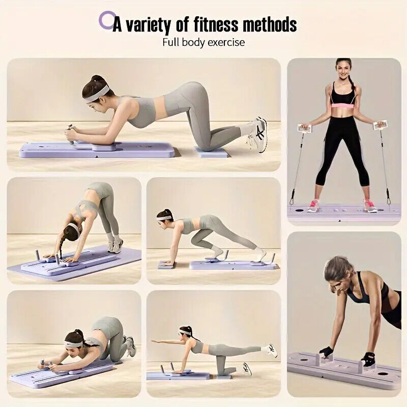 Multifunctional Ab Roller Board Fitness Pilates Slide Abdominal Strength Gym