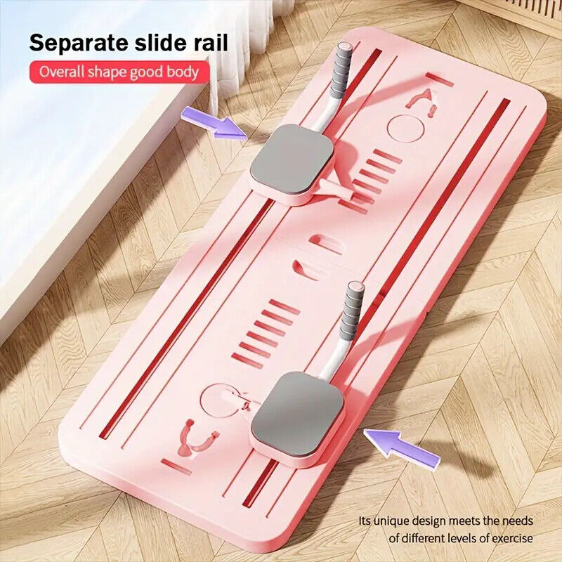 Multifunctional Ab Roller Board Fitness Pilates Slide Abdominal Strength Gym