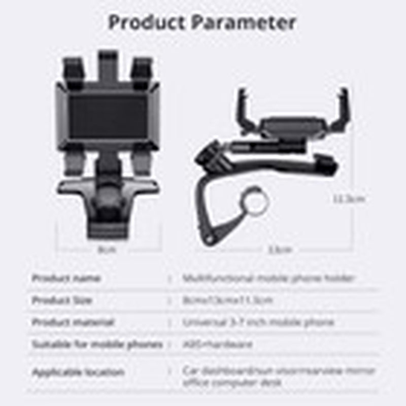 Car Mobile Phone Holder Rotating Universal Multifunctional