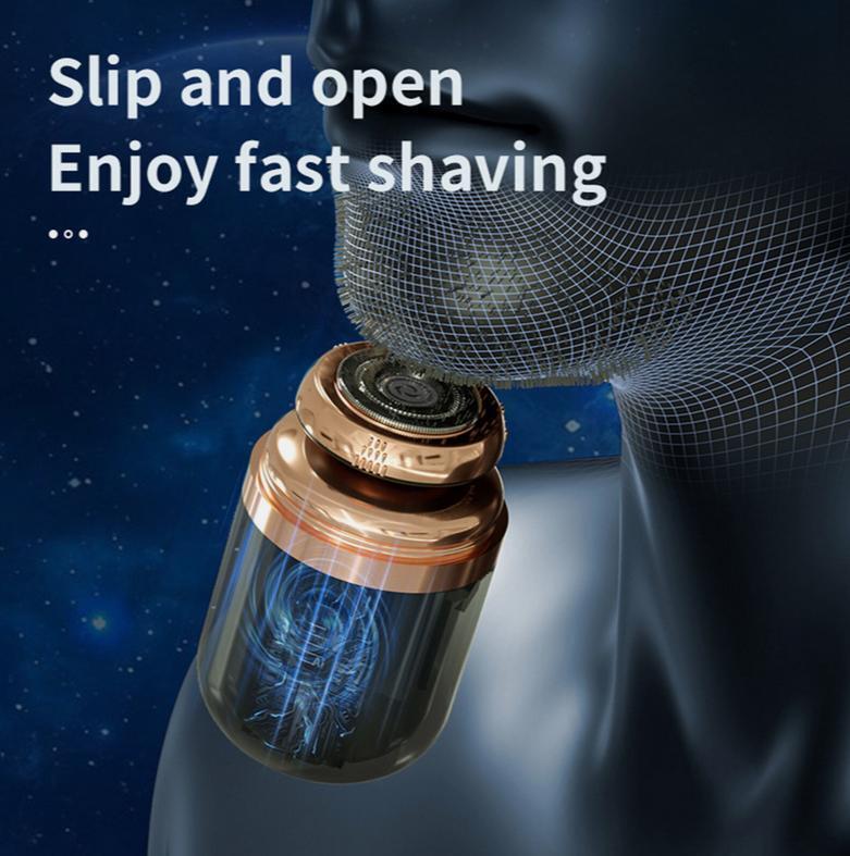 USB Rechargeable Mini Shave Pocket Portable Electric Shaver Hair Razor