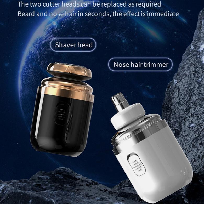 USB Rechargeable Mini Shave Pocket Portable Electric Shaver Hair Razor