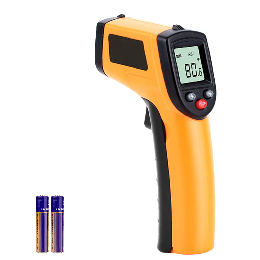 Thermometer Gun Digital Laser Infrared Temperature Non-Contact LCD IR Temp Meter
