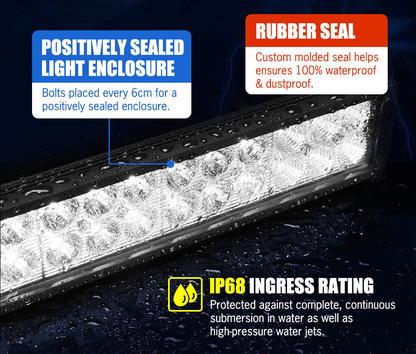 OSRAM Led Light Bar Flood Spot Combo Offroad 20Inch