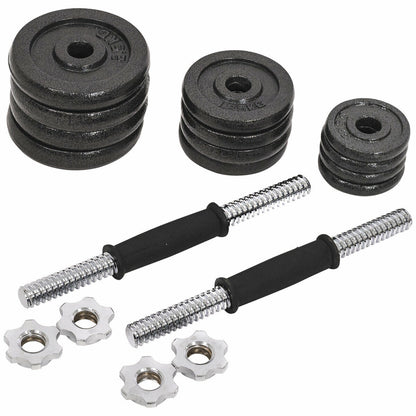 Gym Bodybuilding Fitness Workout Set Weight Barbell Equipment 