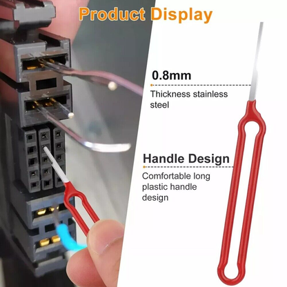 41PCS Extractor Terminal Removal Wire Tool Pin Car Automotive Plug Connector