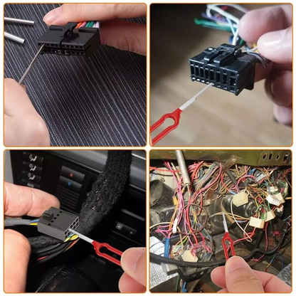 41PCS Extractor Terminal Removal Wire Tool Pin Car Automotive Plug Connector