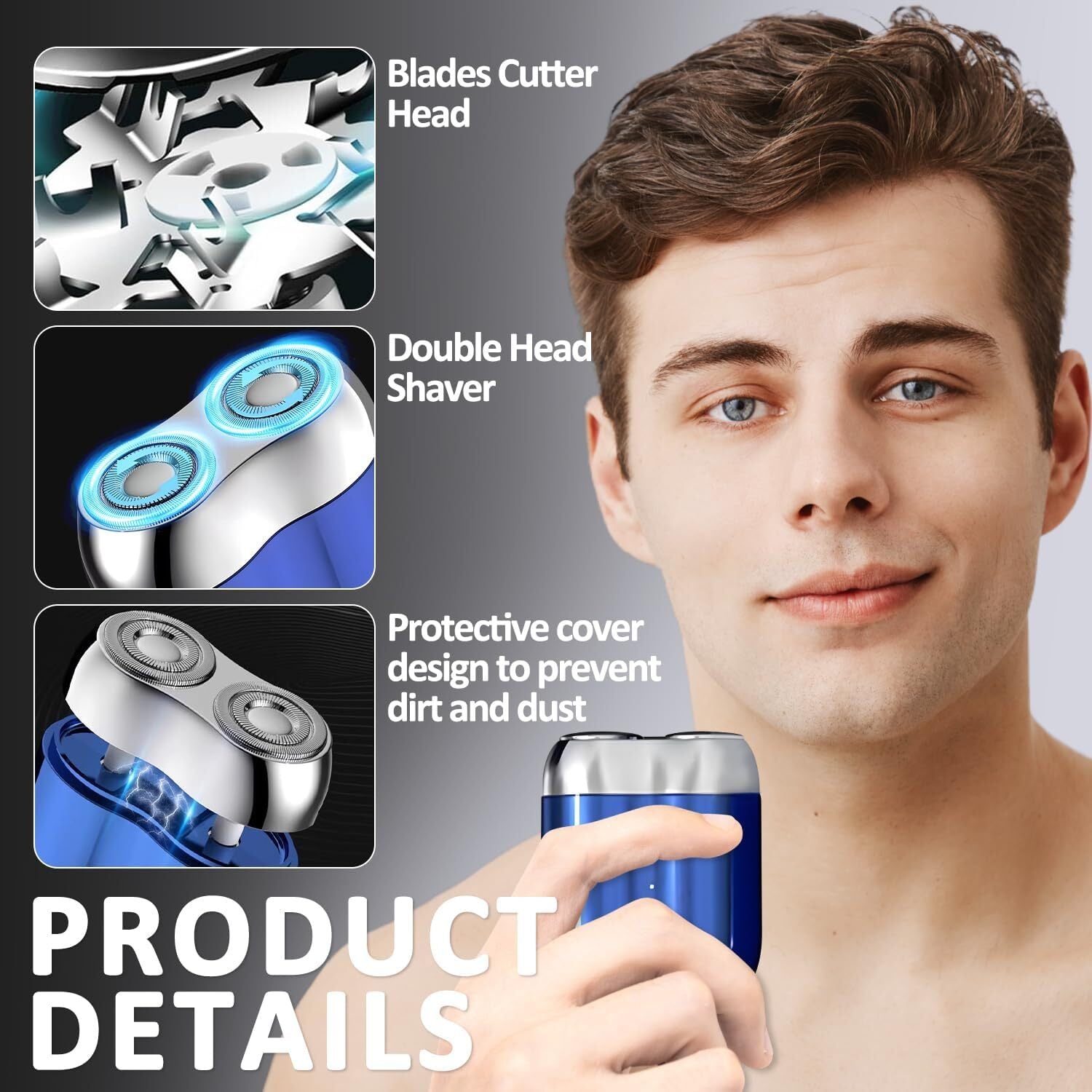 Mini Pocket Shaver USB Rechargeable Waterproof Upgraded 2025