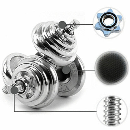 Gym Bodybuilding Fitness Workout Set Weight Barbell Equipment 