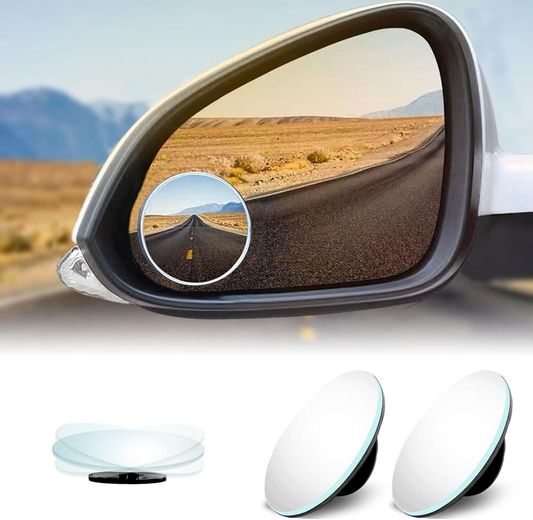 Blind Spot Car Mirror 360° Wide Angle Adjustable Rear Side View