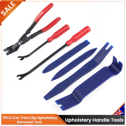 7Pcs Automotive Car Door Fastener Pin Removal Tools Puller Install Repair Clips