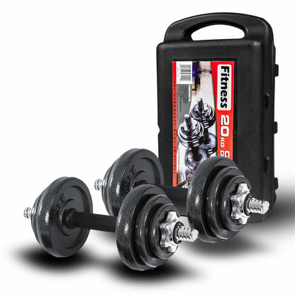 Gym Bodybuilding Fitness Workout Set Weight Barbell Equipment 