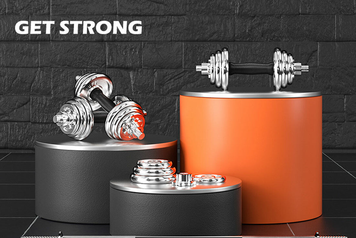 Gym Bodybuilding Fitness Workout Set Weight Barbell Equipment 