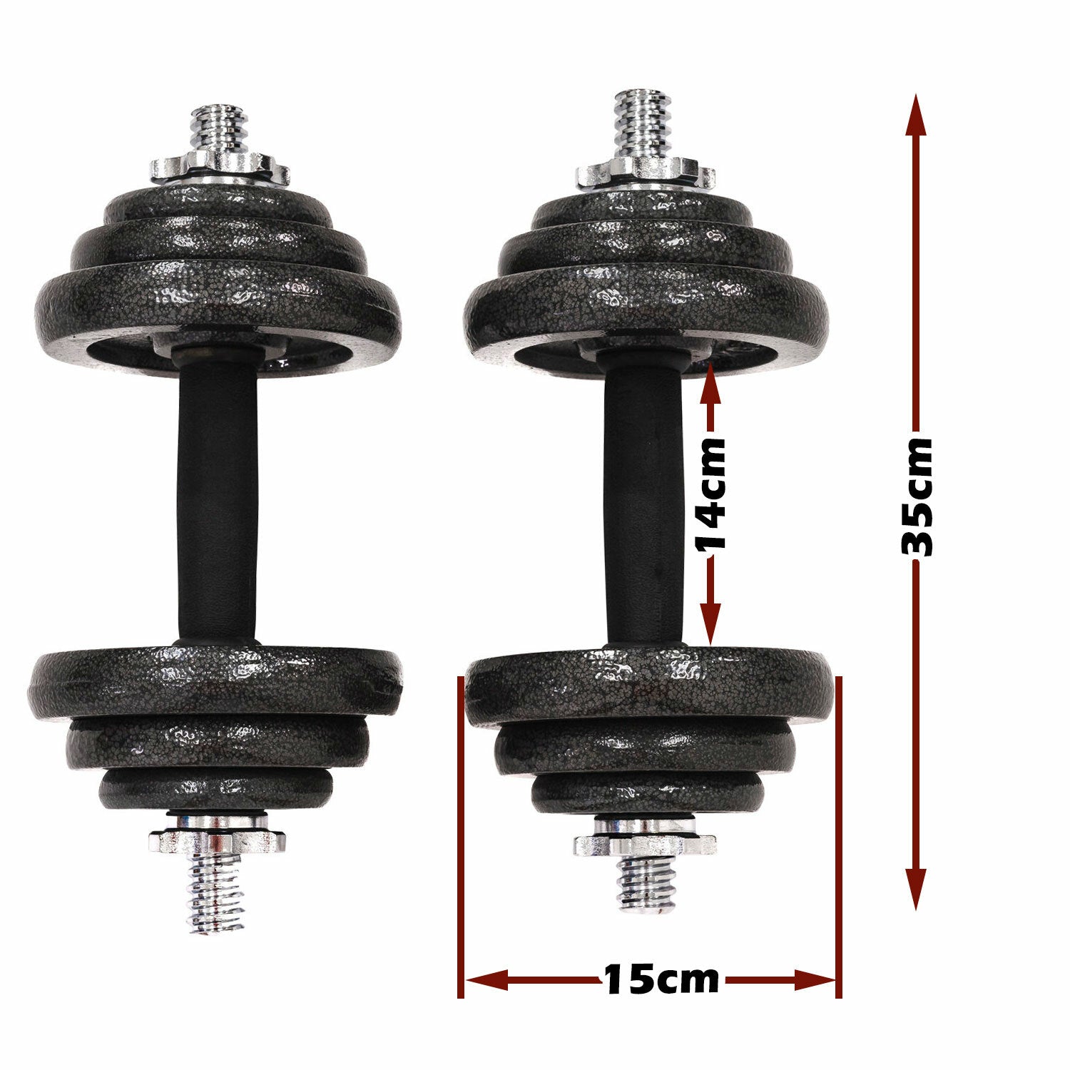 Gym Bodybuilding Fitness Workout Set Weight Barbell Equipment 