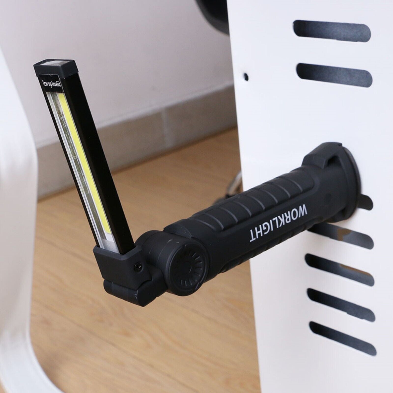 COB LED Cordless Magnetic Work Light USB Inspection Lamp Torch Rechargeable