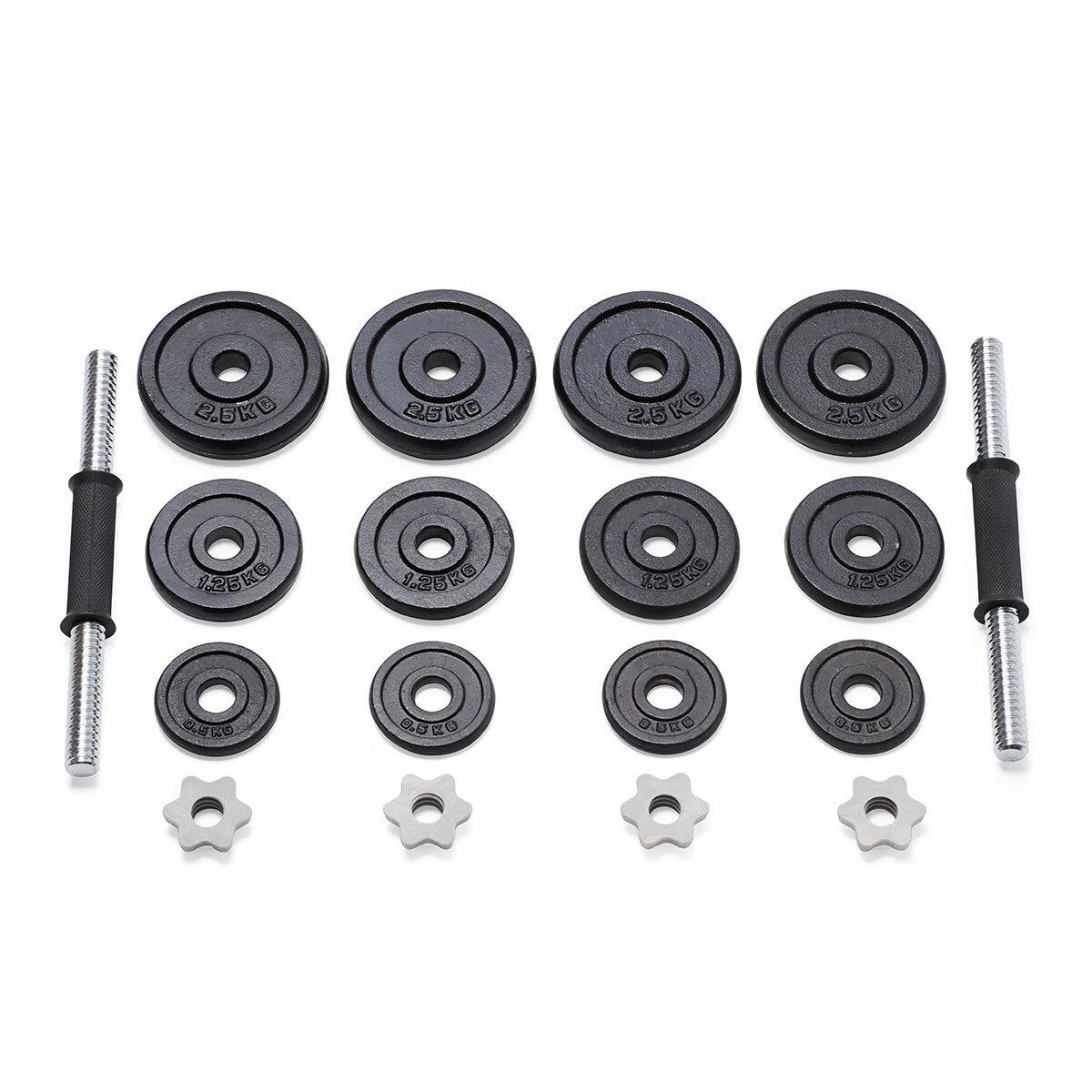 Gym Bodybuilding Fitness Workout Set Weight Barbell Equipment 