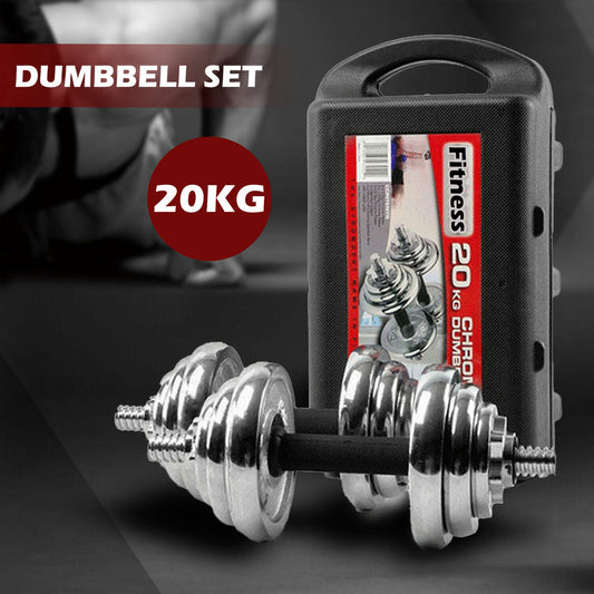 Gym Bodybuilding Fitness Workout Set Weight Barbell Equipment 